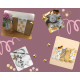 Bee Gift Box containing Bee Socks, Bee Keyring, Bee flower seeds