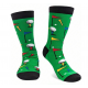 Mens Novelty Goft Socks and Keyring in a Gift Box