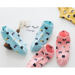 Cute Ladies Cat Socks in a Gift Box