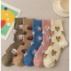Cute Ladies Dog pattern Socks in a Gift Box