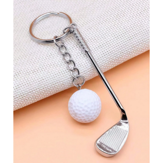 Mens Novelty Goft Socks and Keyring in a Gift Box