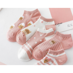 Cute Ladies Cat Socks in a Gift Box with Charm bracelet