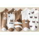 Ladies cute Bear Socks in a Gift Box