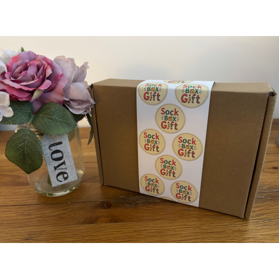 Bee Gift Box containing Bee Socks, Bee Keyring, Bee flower seeds