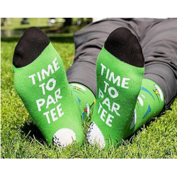 Mens Novelty Goft Socks and Keyring in a Gift Box
