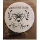 Bee Gift Box containing Bee Socks, Bee Keyring, Bee flower seeds